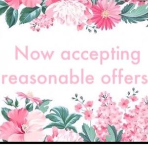 Accepting Reasonable Offers!  😃👍🏼